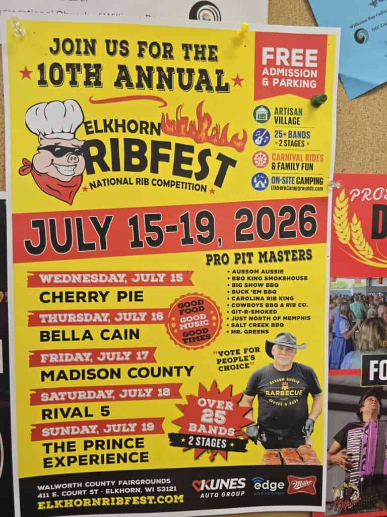 Poster of Elkhorn Ribfest 2026
